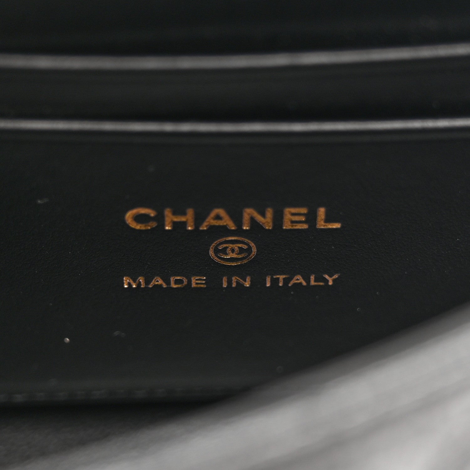 Chanel Caviar Quilted Coco Handle Clutch With Chain Black