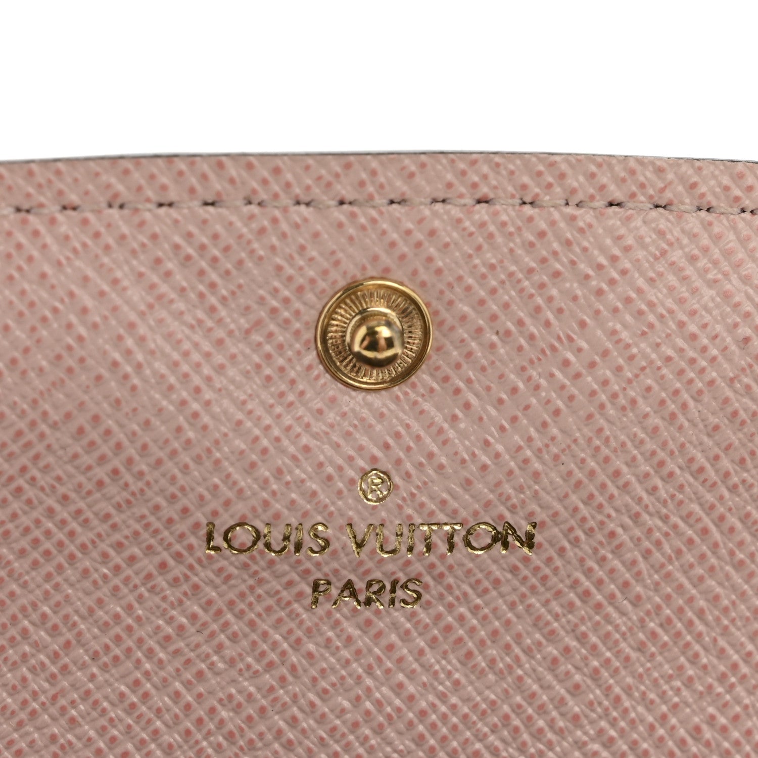 Louis Vuitton Monogram Emilie Wallet Rose Ballerine