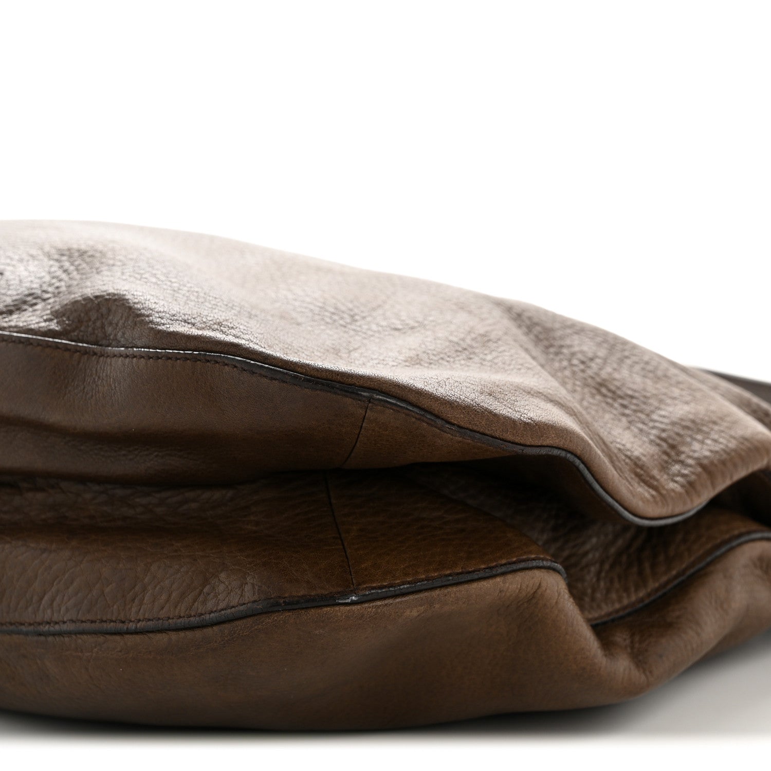 Prada Vitello Daino Hobo  Brown