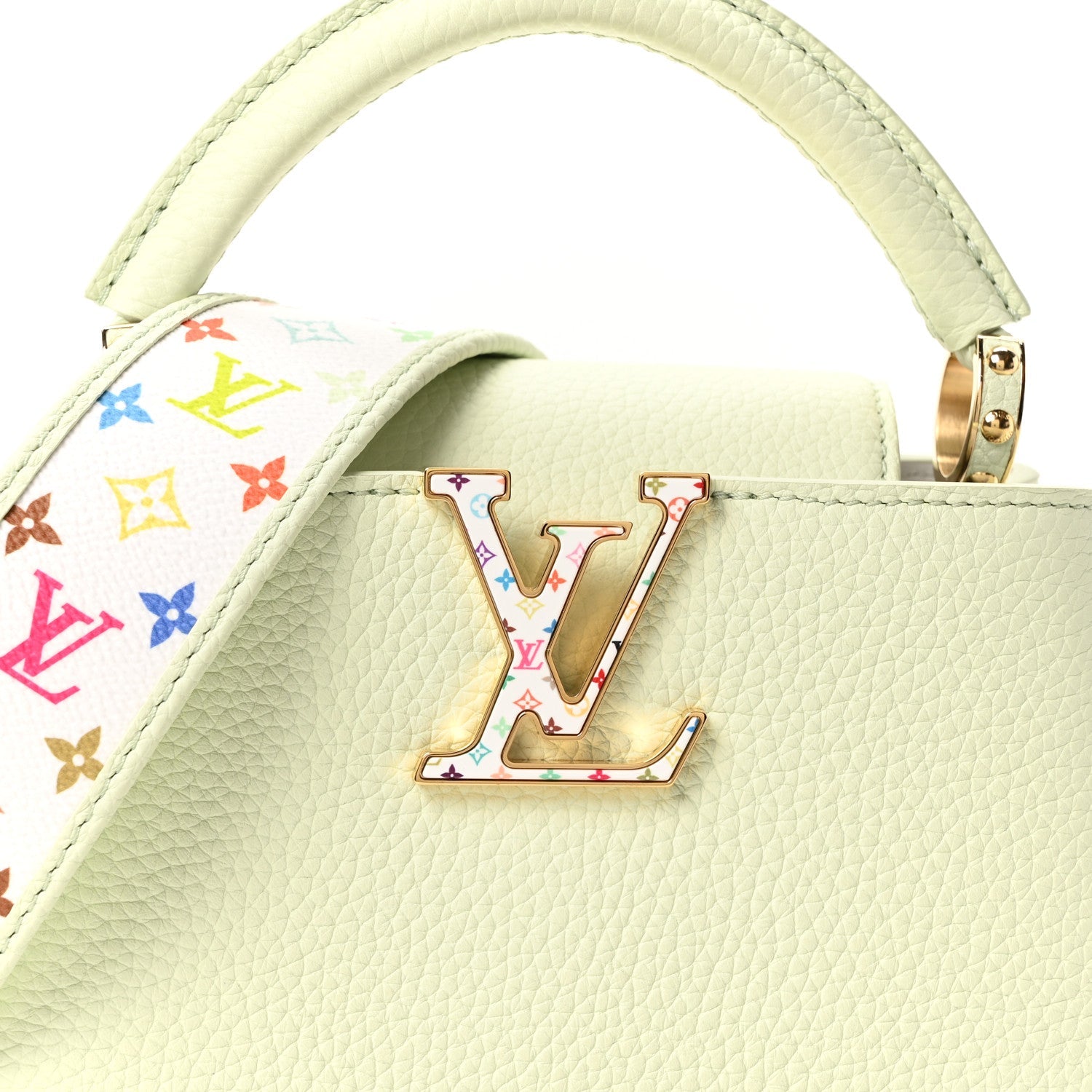 Louis Vuitton LV X TM Taurillon Mini Capucines Green