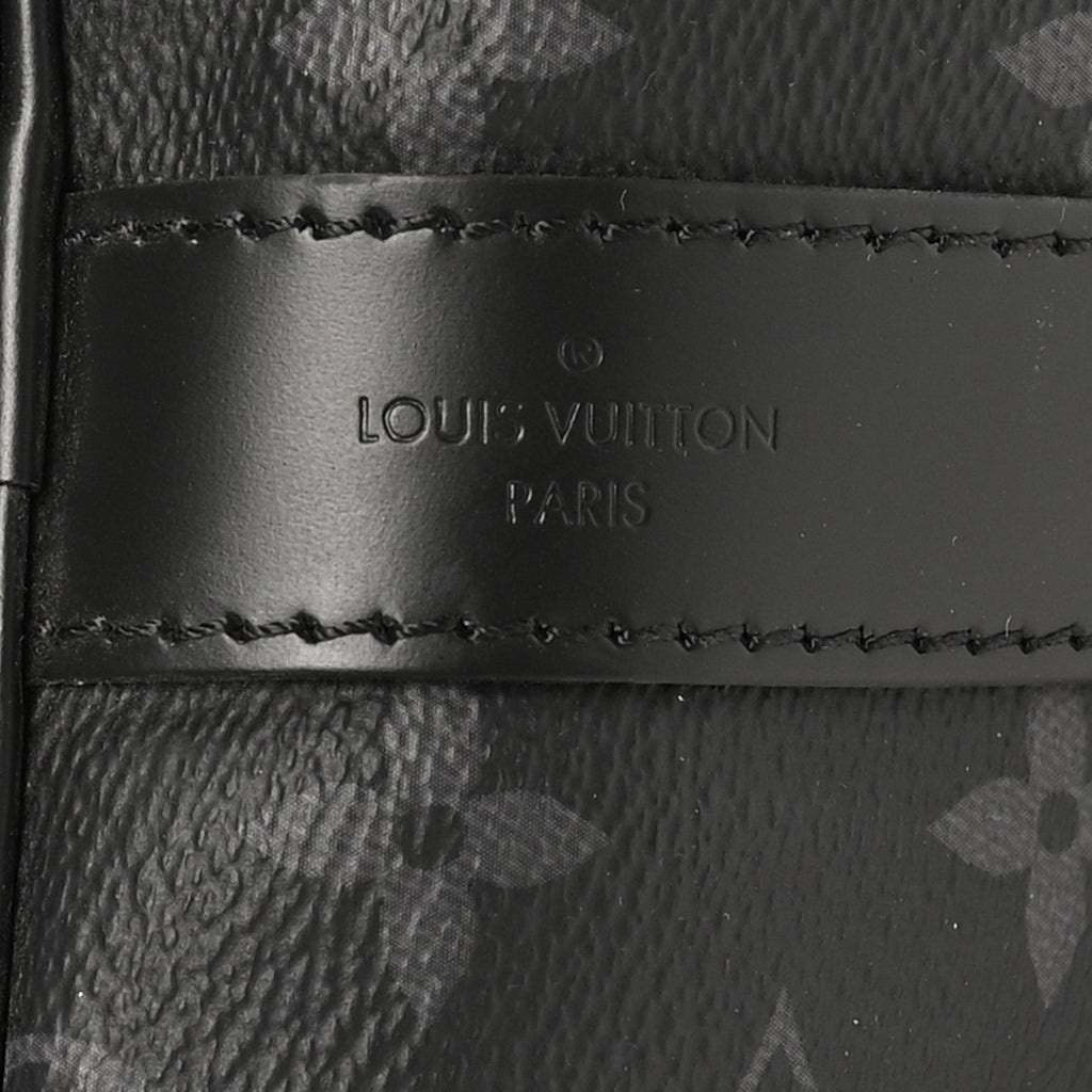 Louis Vuitton Monogram Eclipse Keepall Bandouliere 55