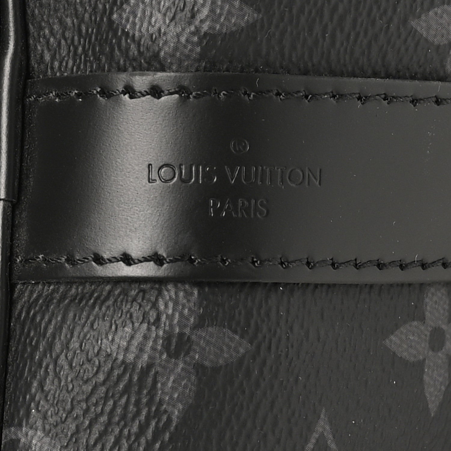 Louis Vuitton Monogram Eclipse Keepall Bandouliere 55