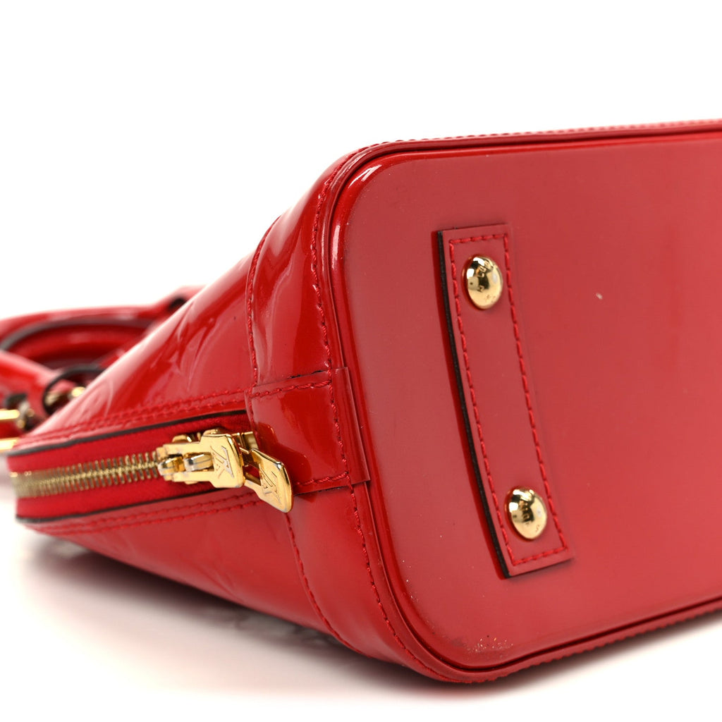 Louis Vuitton Vernis Alma BB Pomme D'Amour