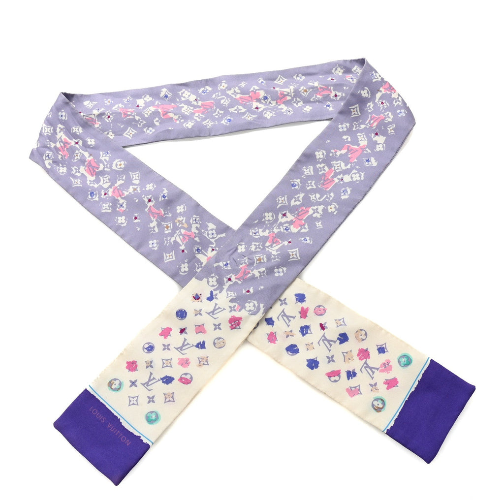 Louis Vuitton Silk Monogram Splash Bandeau