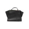 FENDI Black 3Jours Leather Handbag