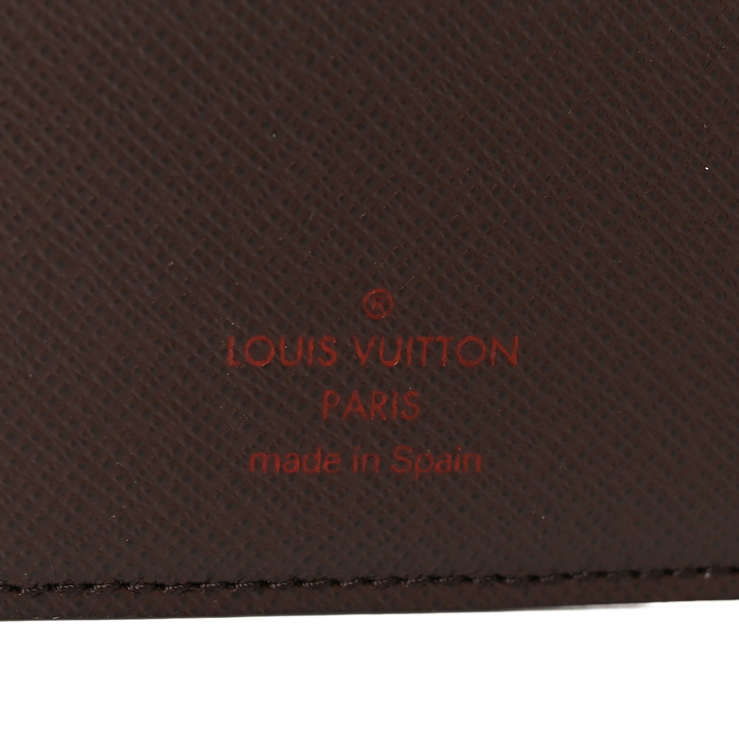 Louis Vuitton Damier Ebene Passport Cover