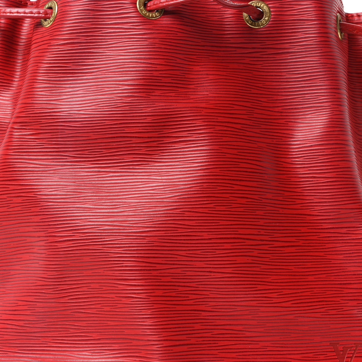 Louis Vuitton Epi Petit Noe Castillan Red