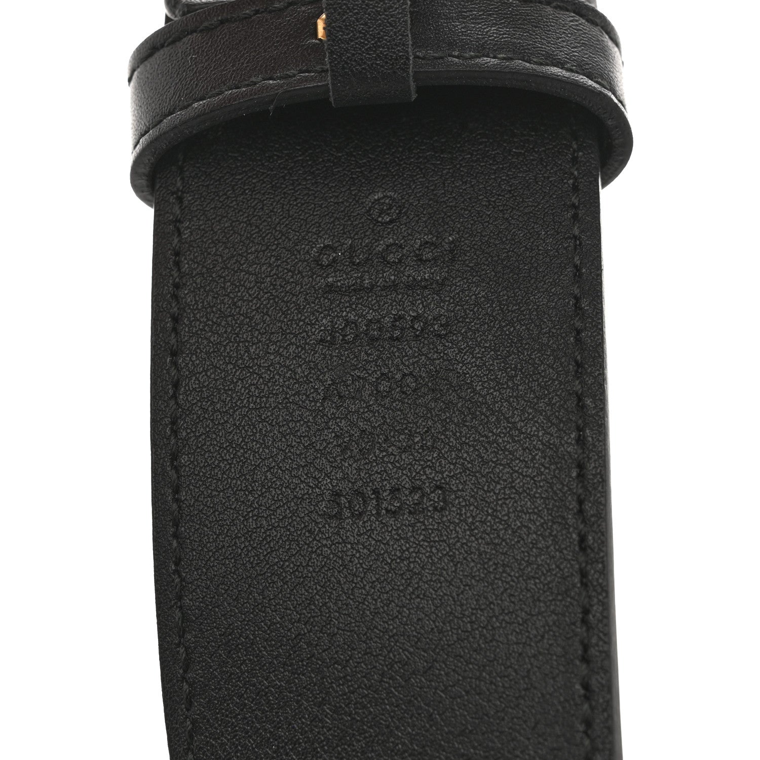 Gucci Calfskin Double G 40mm Belt 90 36 Black