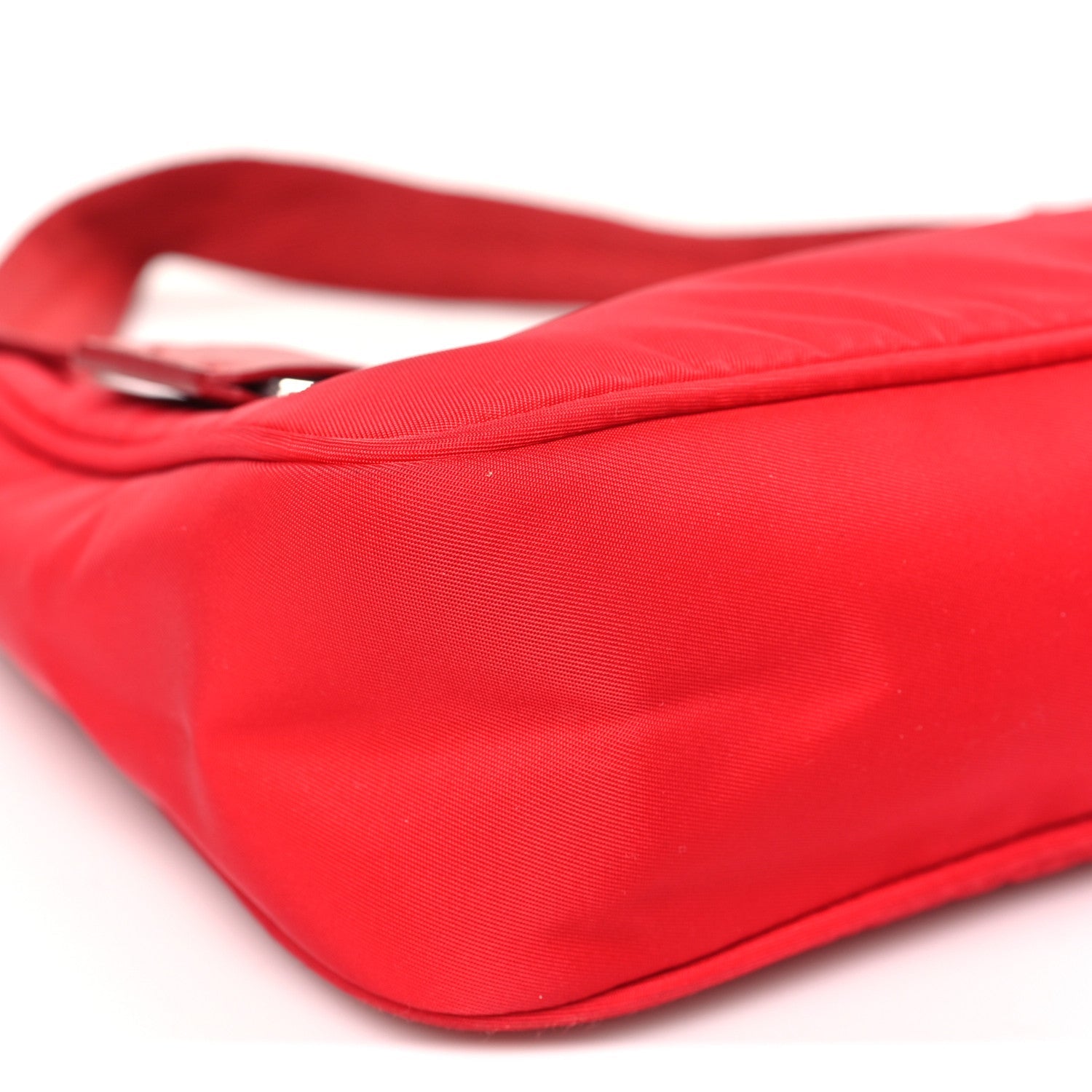 Prada Tessuto Nylon Mini Re-Edition 2000 Bag Rosso