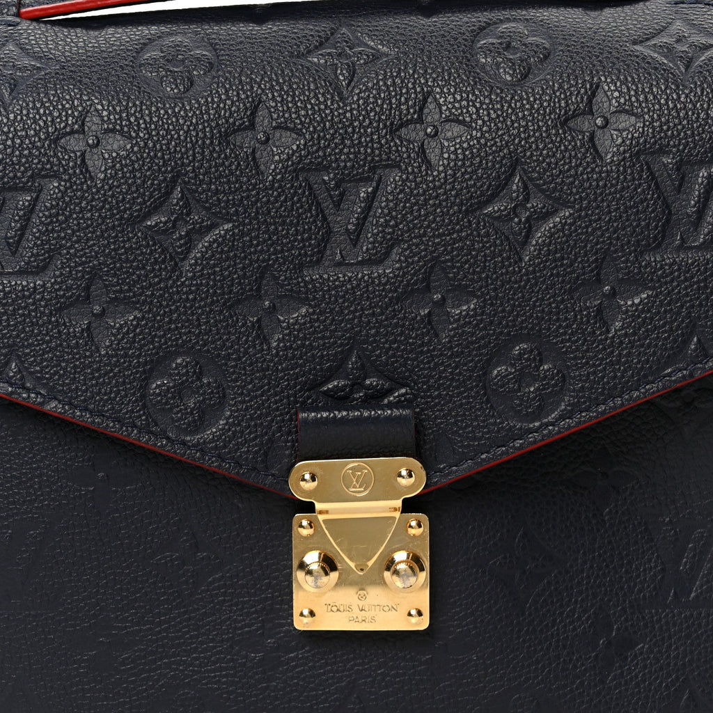Louis Vuitton Empreinte Pochette Metis Marine Rouge
