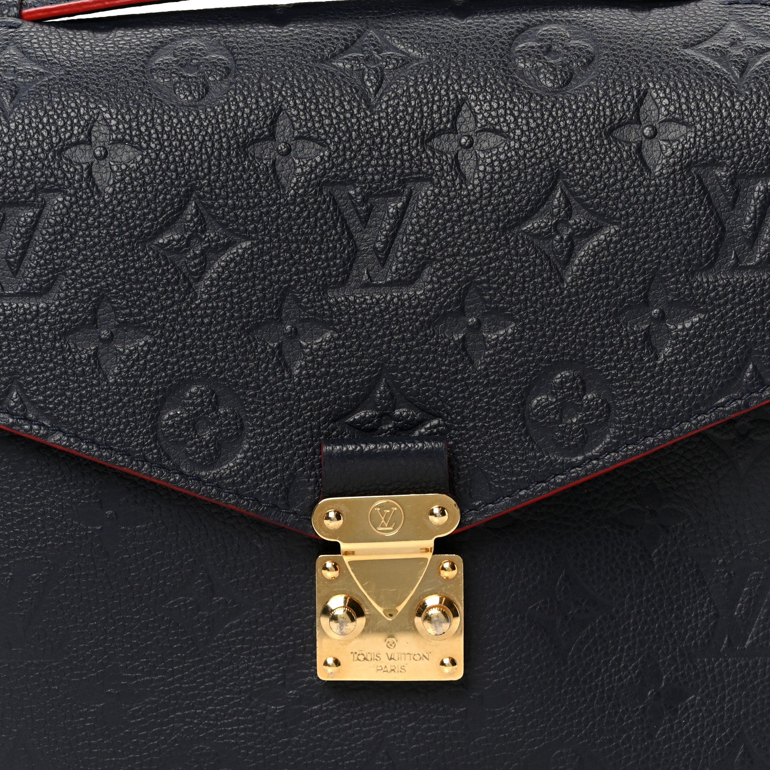 Louis Vuitton Empreinte Pochette Metis Marine Rouge