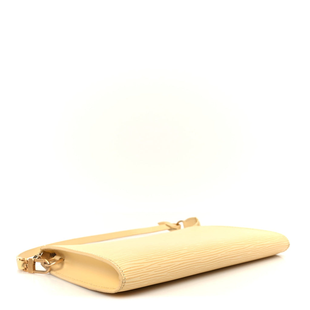 Louis Vuitton Epi Pochette Accessories 24  Vanilla