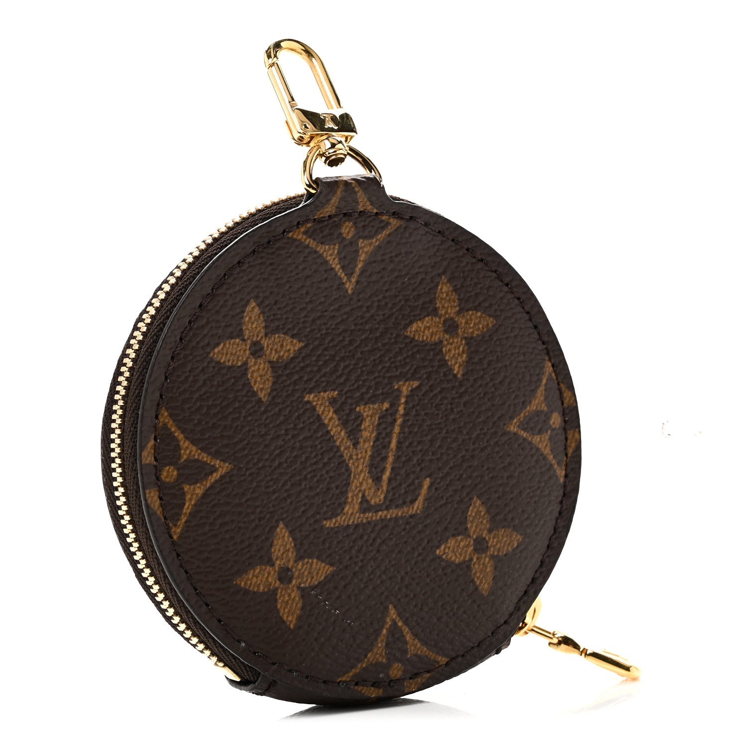 Louis Vuitton Monogram Multi Pochette Accessories Round Coin Purse