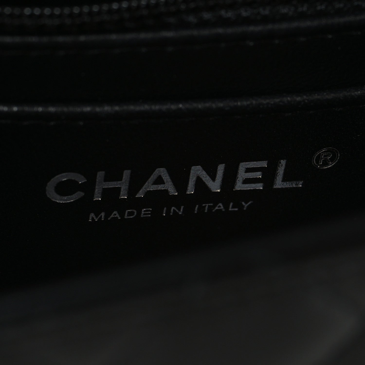 Chanel Lambskin Quilted Mini Square Flap Black