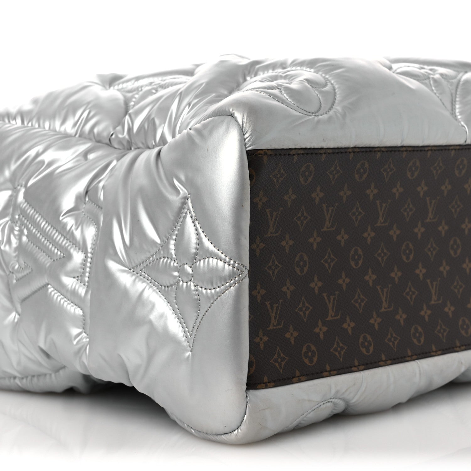 Louis Vuitton Econyl Monogram Pillow Giant Onthego GM Silver