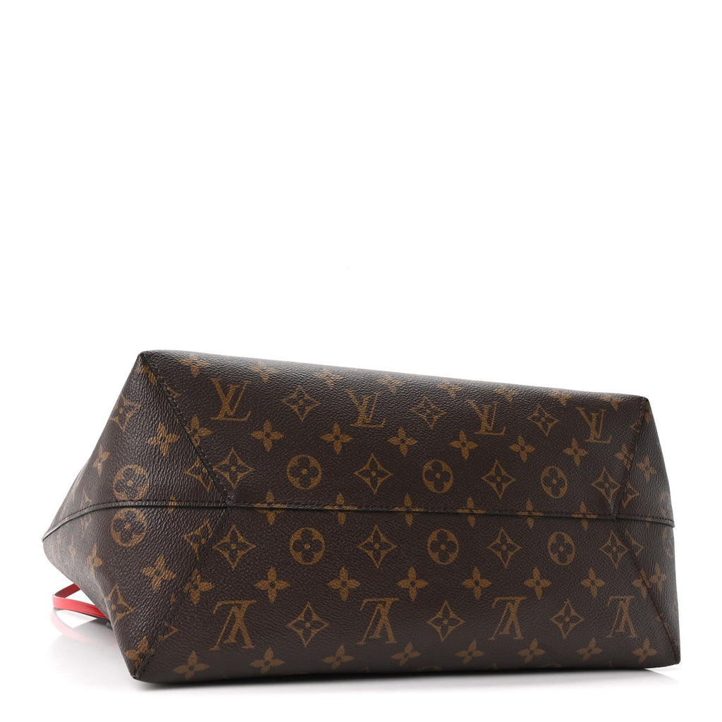 Louis Vuitton Monogram Flower Hobo Coquelicot