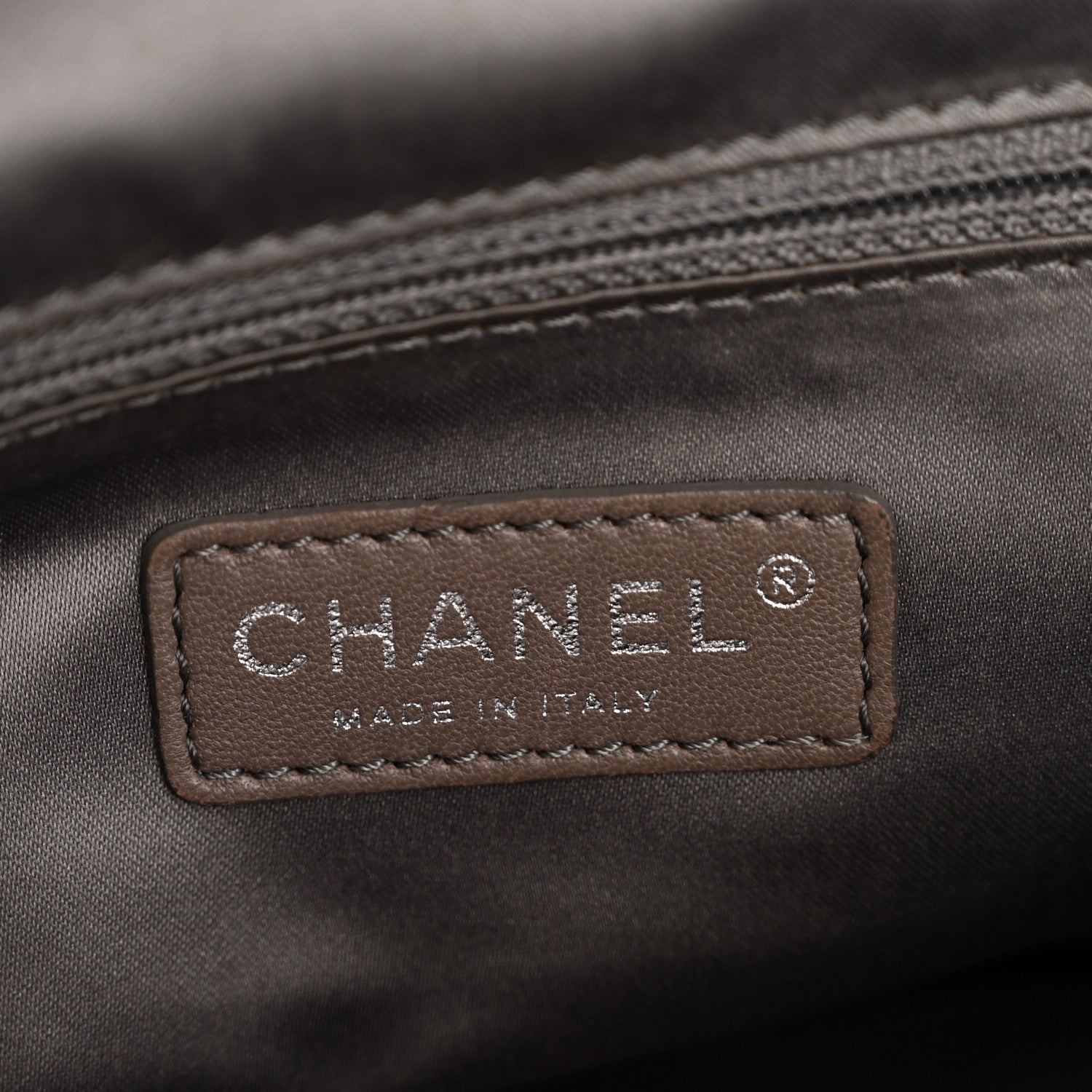 Chanel Crinkled Calfskin Grand Timeless Shopping Tote GTT Dark Blue
