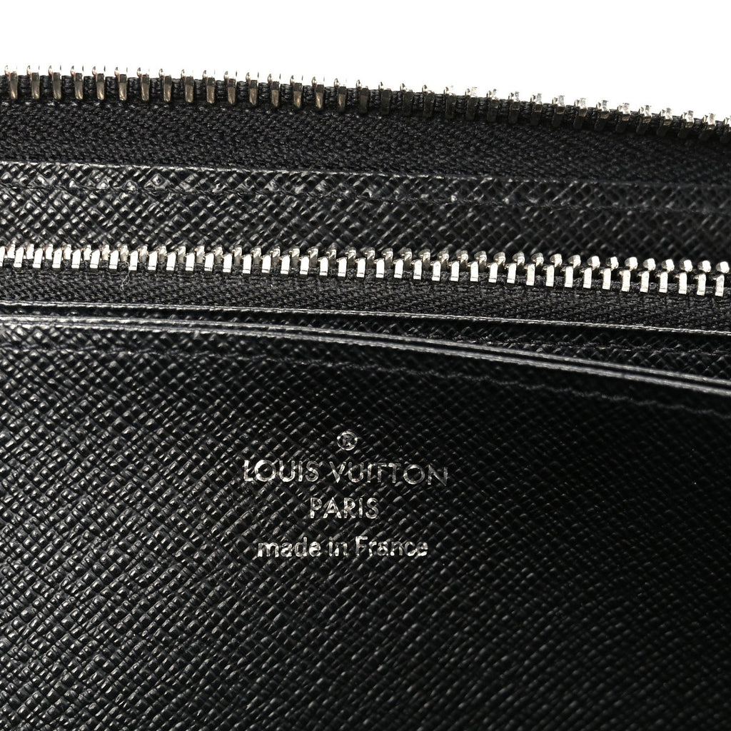 Louis Vuitton Epi Zippy Wallet Black