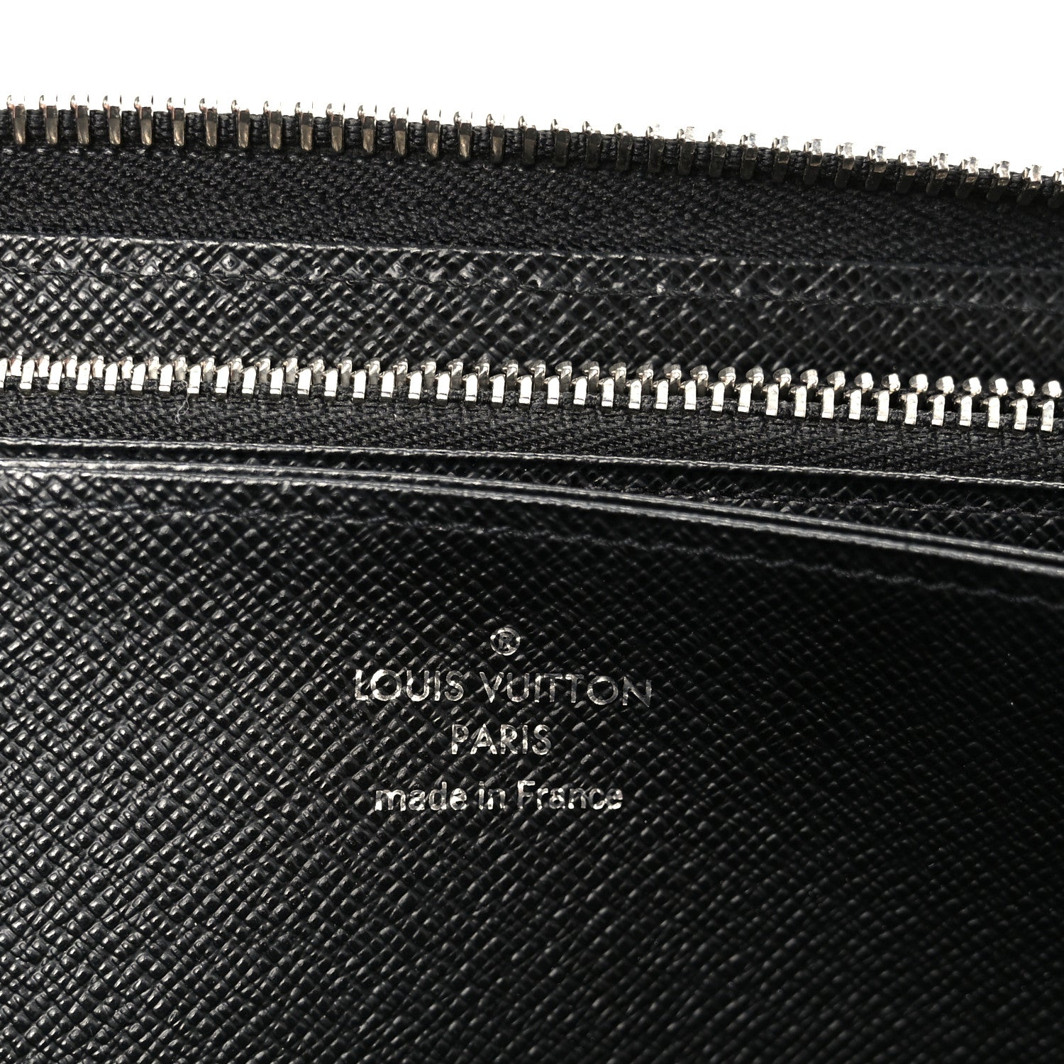 Louis Vuitton Epi Zippy Wallet Black