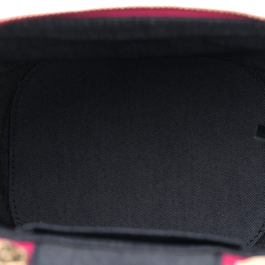 Chanel Lambskin Timeless Vanity Cosmetic Case Pink