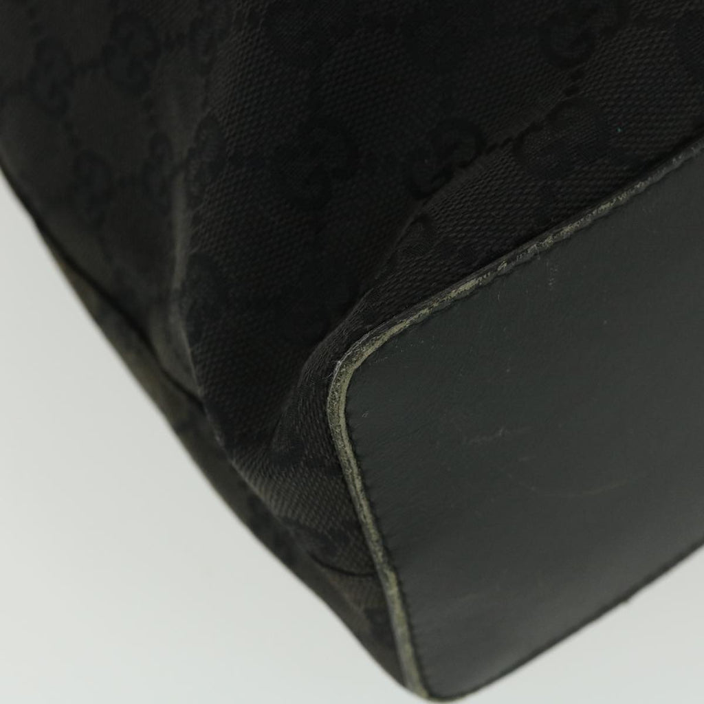 GUCCI GG Canvas Shoulder Bag Black 90640 002404  39133