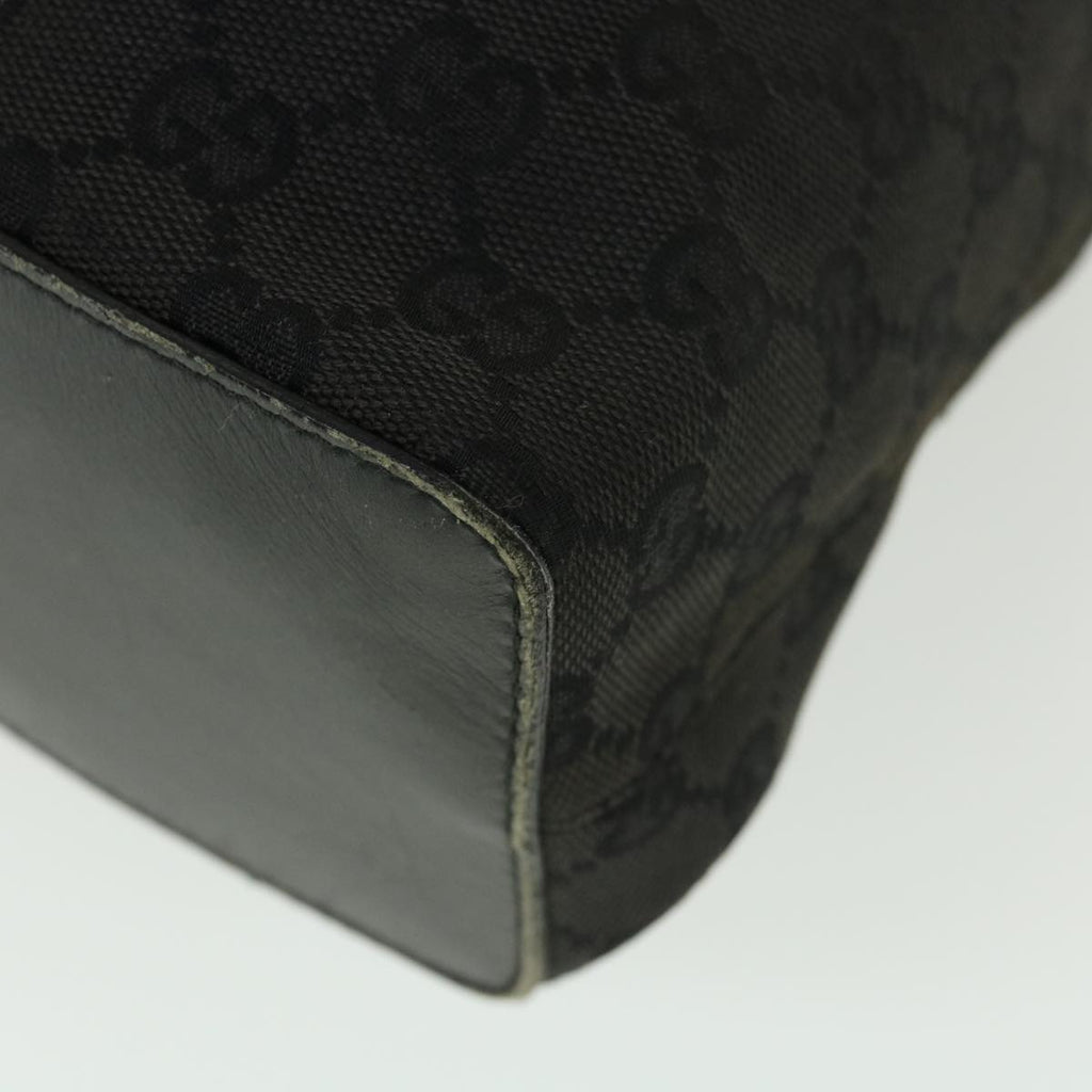 GUCCI GG Canvas Shoulder Bag Black 90640 002404  39133
