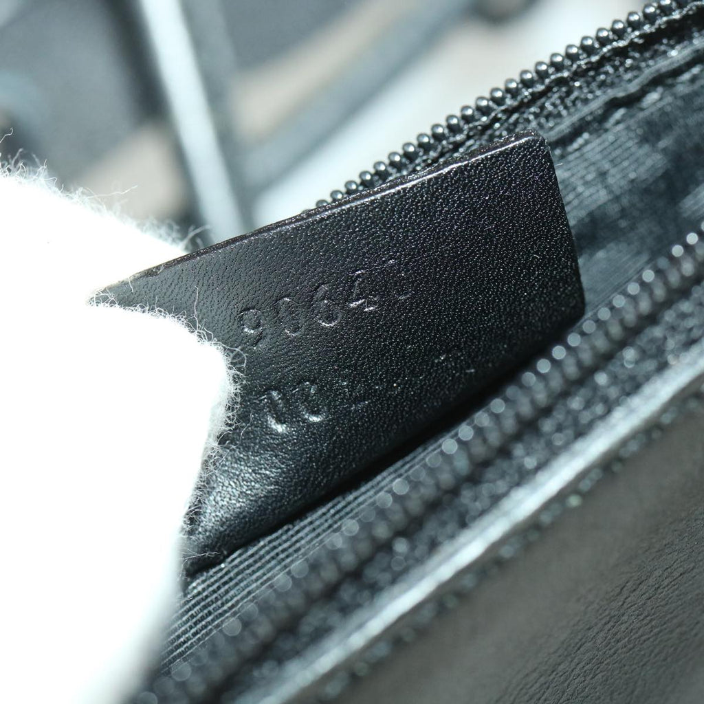 GUCCI GG Canvas Shoulder Bag Black 90640 002404  39133