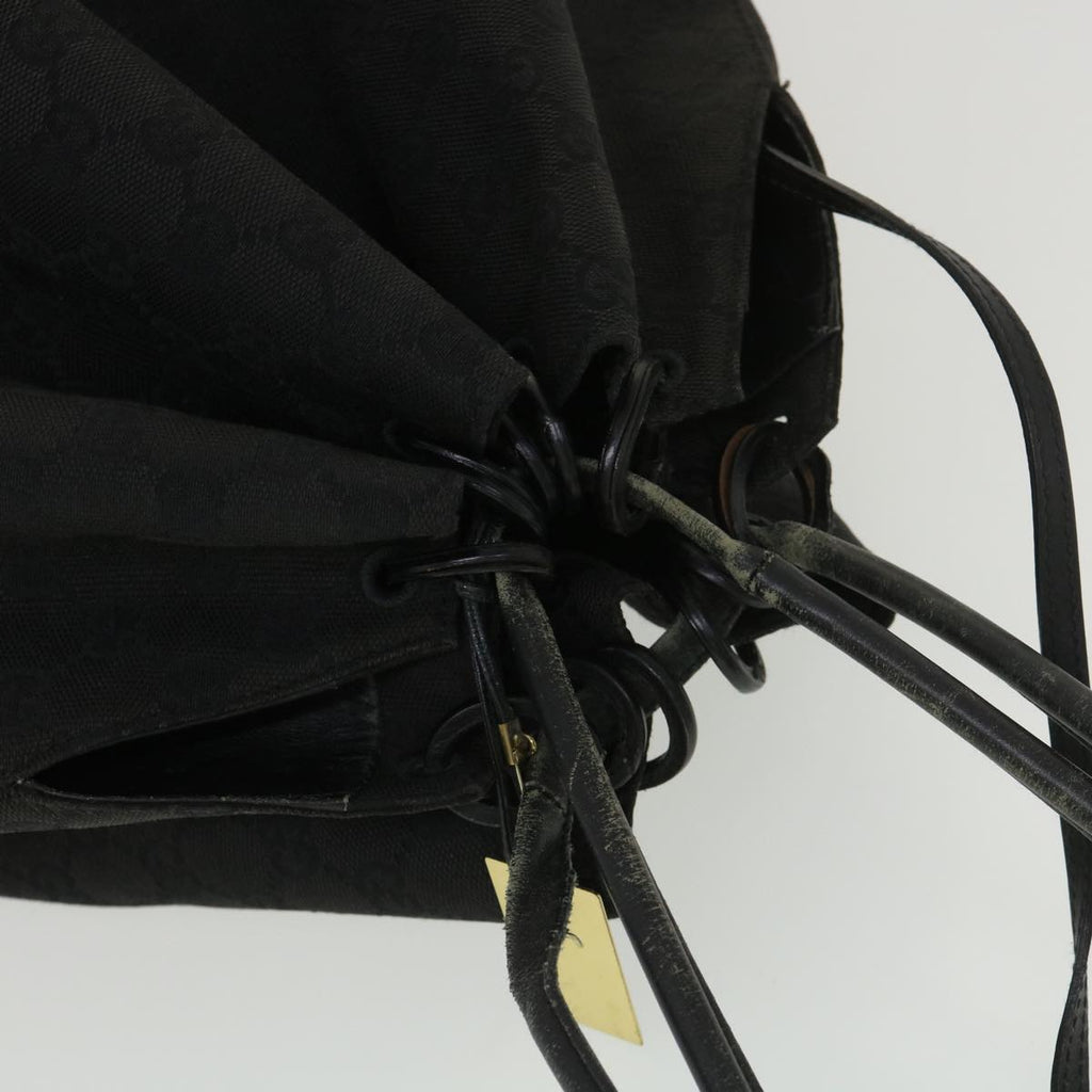 GUCCI GG Canvas Shoulder Bag Black 90640 002404  39133
