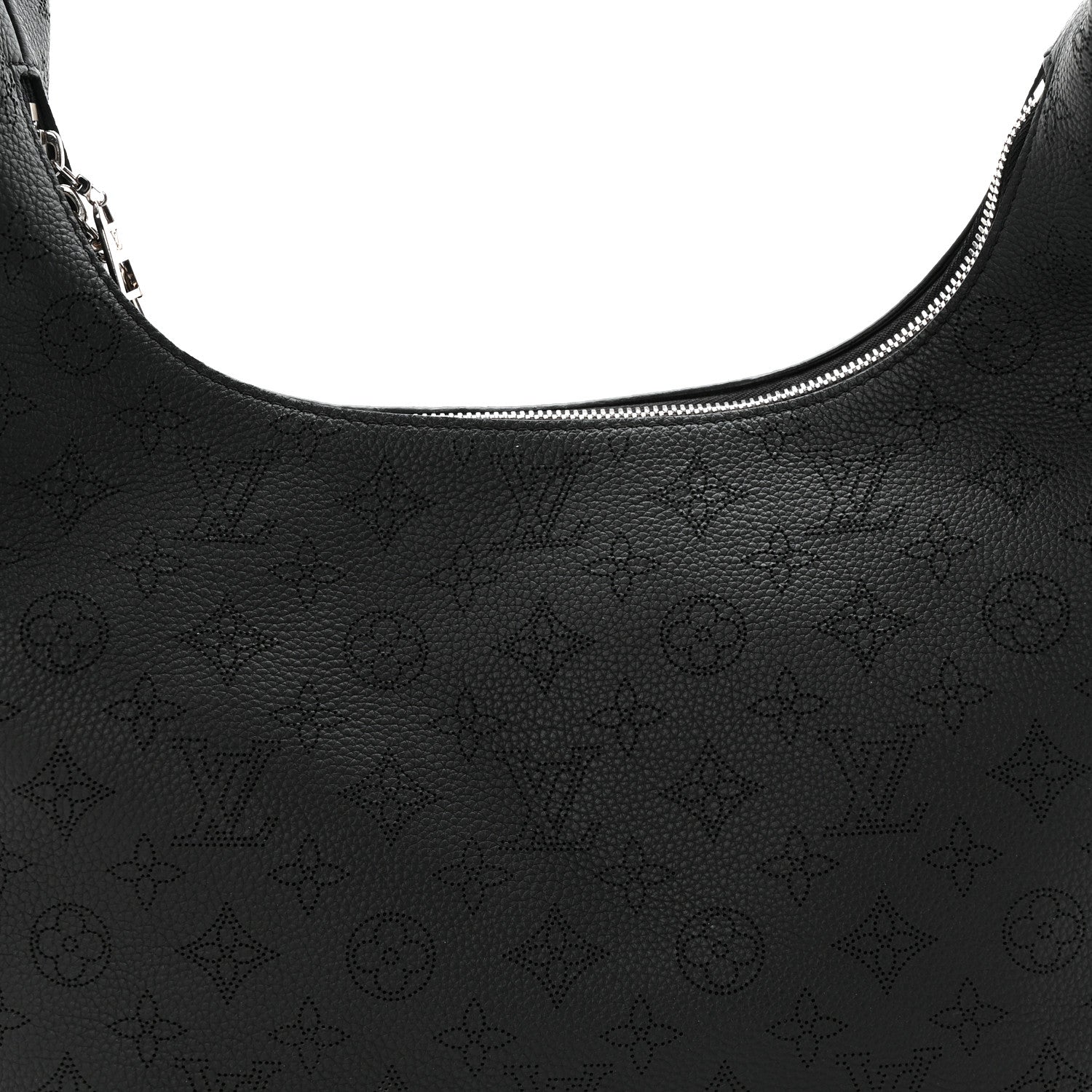 Louis Vuitton Mahina Why Knot MM Black