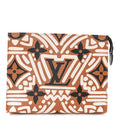 Louis Vuitton Monogram Giant Crafty Pochette Toiletry 26 Creme Caramel