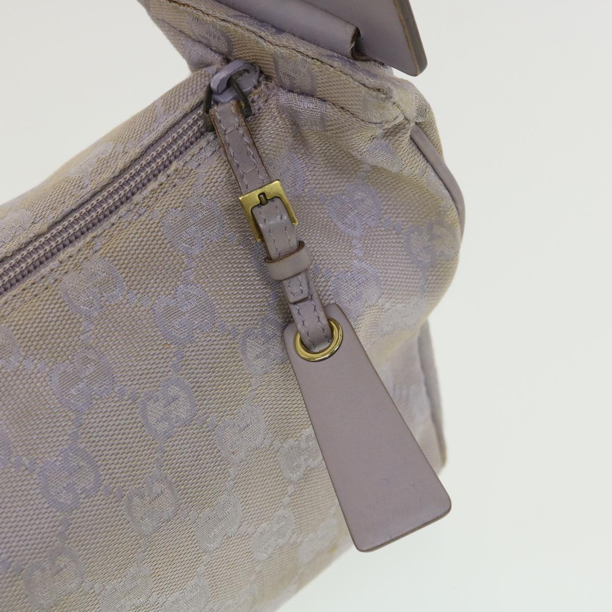 GUCCI GG Canvas Shoulder Bag Purple 92699  39197