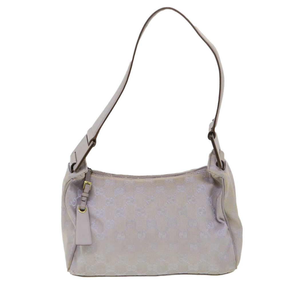 GUCCI GG Canvas Shoulder Bag Purple 92699  39197