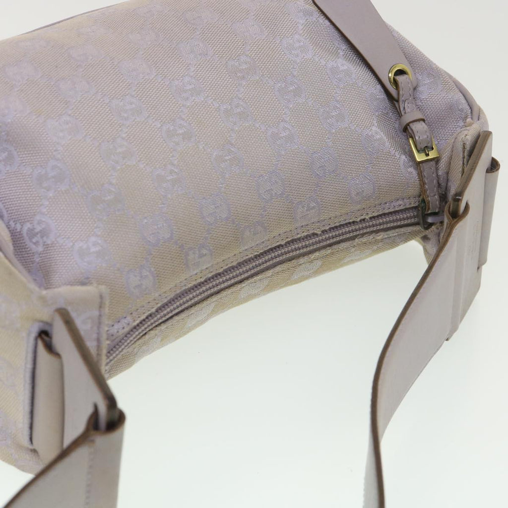GUCCI GG Canvas Shoulder Bag Purple 92699  39197