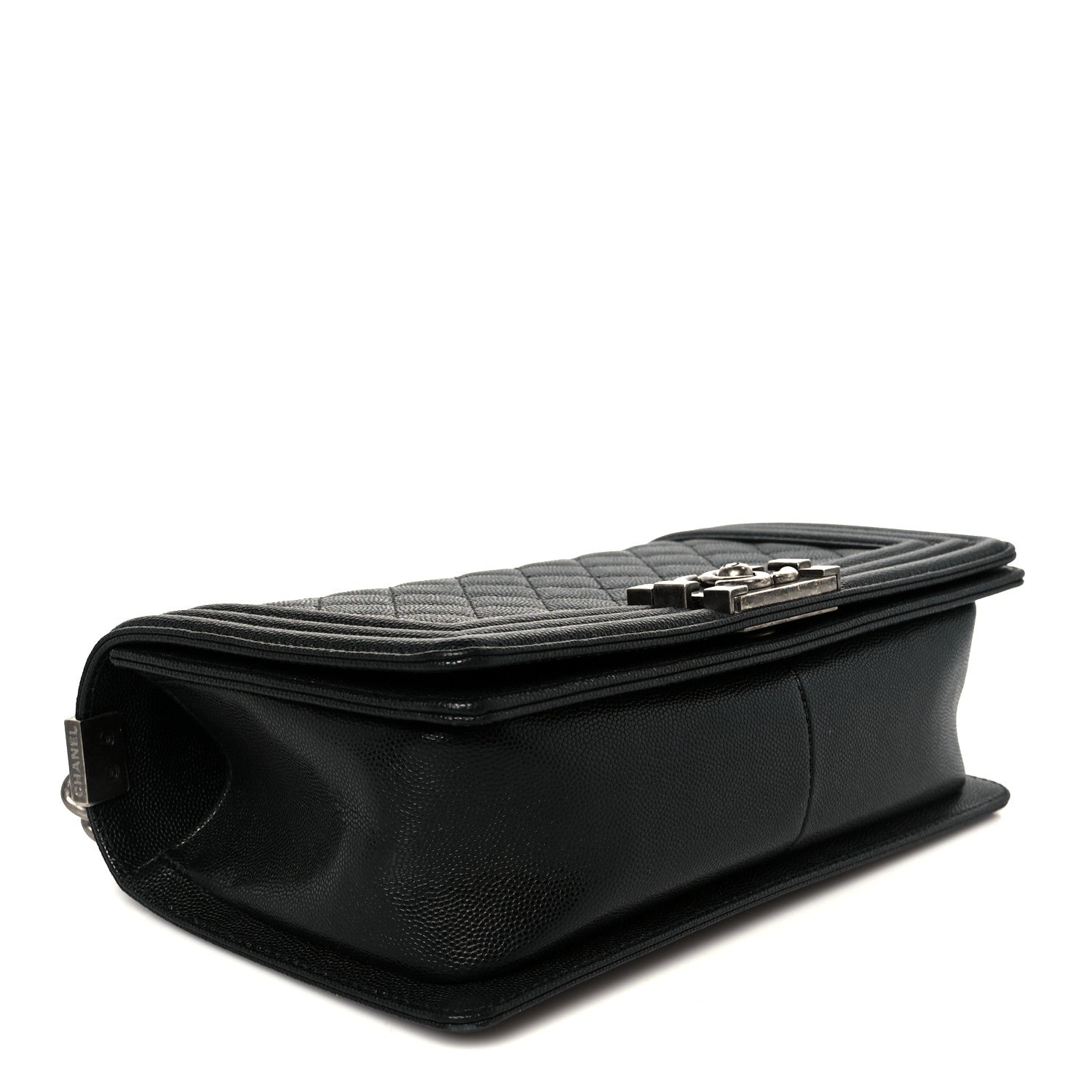 Chanel Caviar Quilted Medium Boy Flap Black