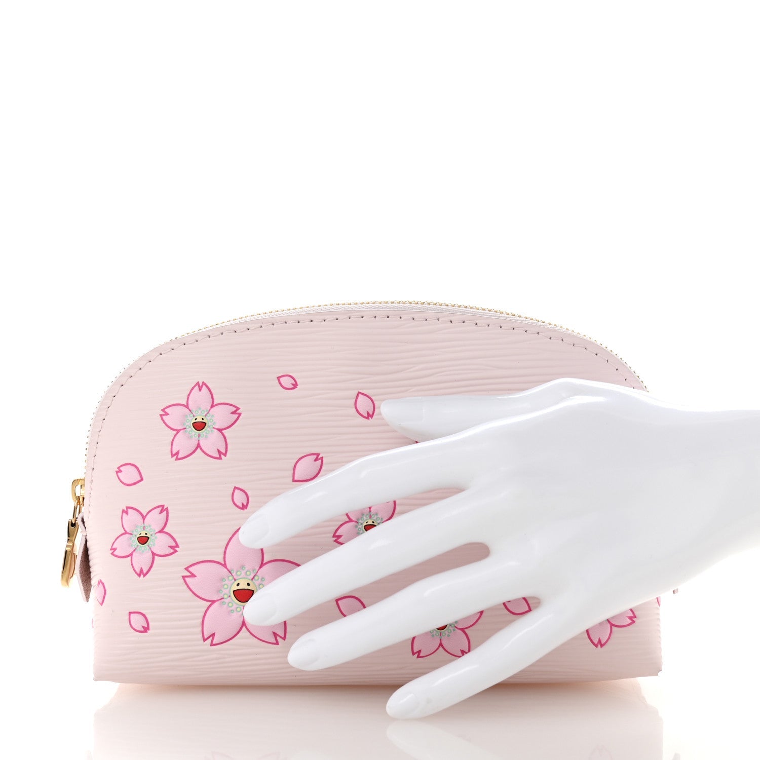 Louis Vuitton LV X TM Epi Cherry Blossom Cosmetic Pouch Pink