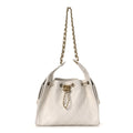 Chanel Caviar Quilted Small Chanel 25 Handbag White