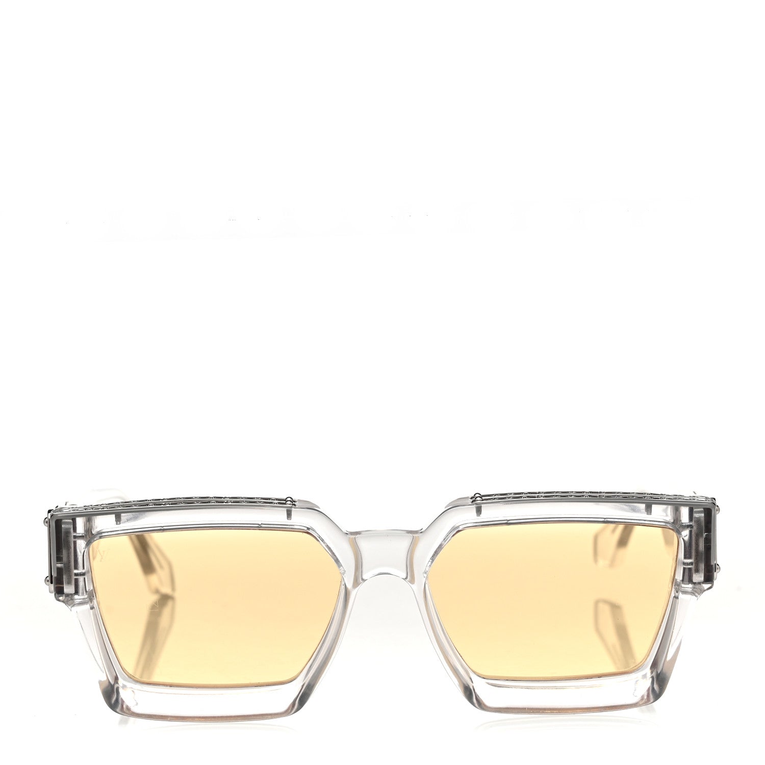 Louis Vuitton Acetate 1.1 Millionaires Z2440W Sunglasses Transparent Yellow