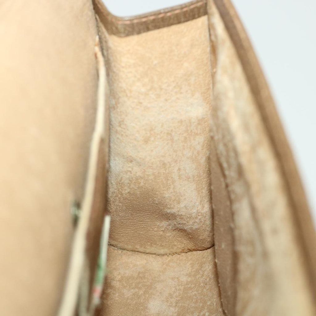 GUCCI GG Canvas Web Sherry Line Clutch Bag Beige Red Green 89.01.030  39241