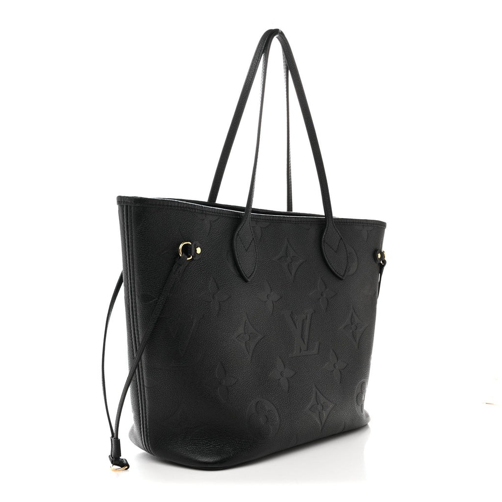 Louis Vuitton Empreinte Monogram Giant Neverfull MM Black