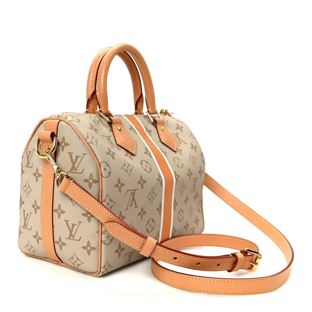 Louis Vuitton Monopaname Speedy Bandouliere 25 Beige Ocher