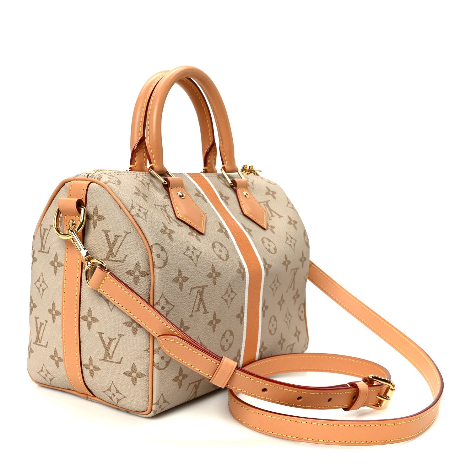 Louis Vuitton Monopaname Speedy Bandouliere 25 Beige Ocher
