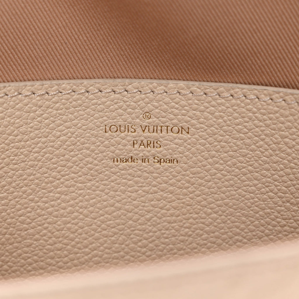 Louis Vuitton Empreinte Metis Wallet On Chain Cream