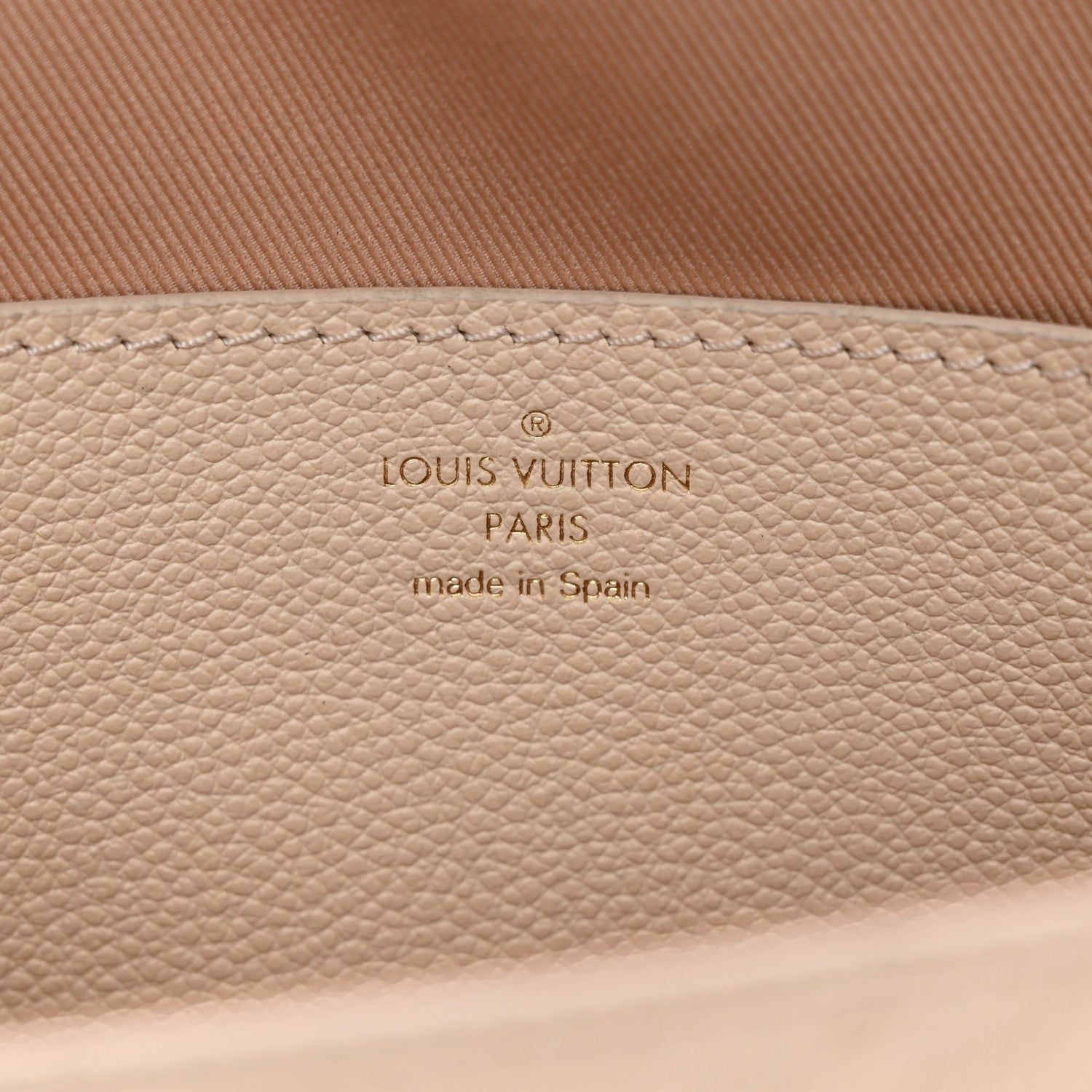 Louis Vuitton Empreinte Metis Wallet On Chain Cream