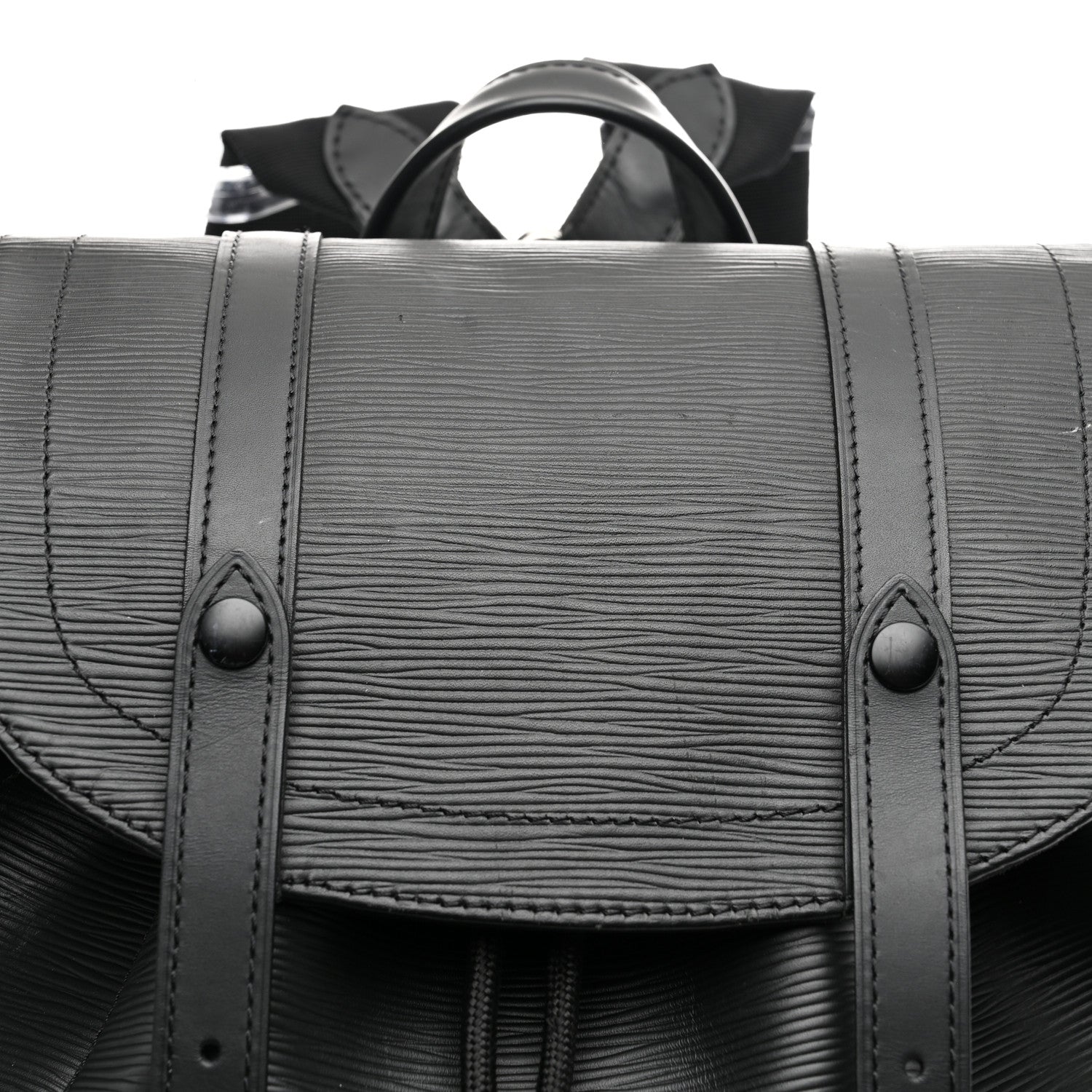 Louis Vuitton Epi Christopher Backpack PM Black