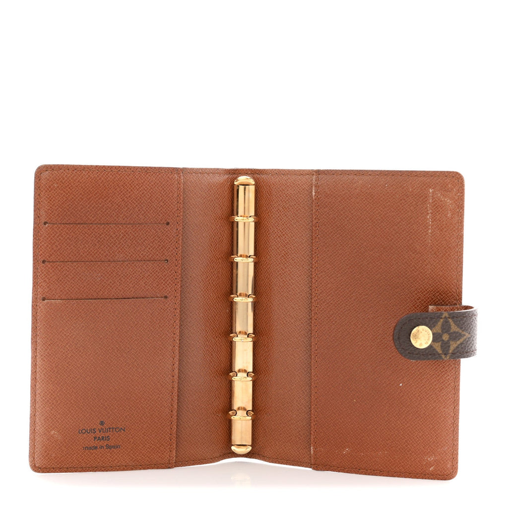 Louis Vuitton Monogram Small Ring Agenda Cover