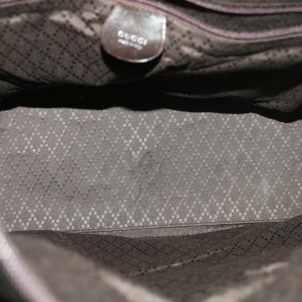 GUCCI Hand Bag Nylon Black  39346