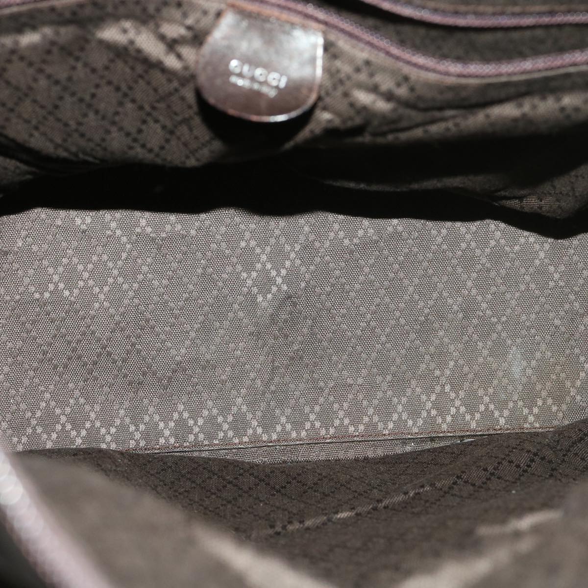 GUCCI Hand Bag Nylon Black  39346