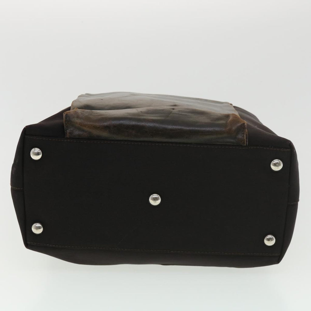 GUCCI Hand Bag Nylon Black  39346