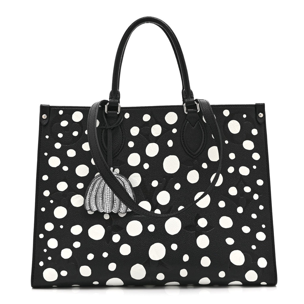Louis Vuitton LV X YK Empreinte Monogram Giant Onthego MM Black