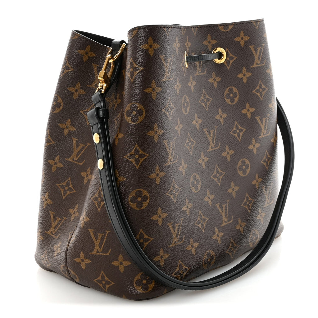 Louis Vuitton Monogram Neonoe MM Black